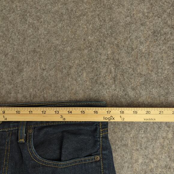 Levis 559 Jeans Mens 32x30 Blue Straight Leg Denim Mid Rise Classic Fit - Picture 3 of 11